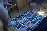 Stroking on printed pics