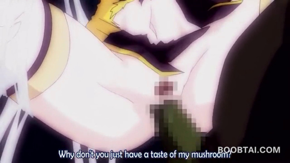 Naked anime slave gets mouth and cunt fucked hard