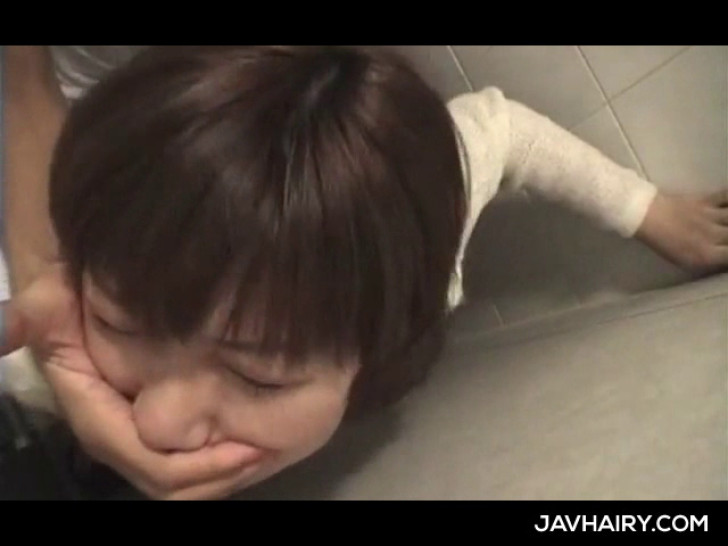 Jap teeny grabbed and nailed hard in her slit in mens r