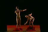 nude dancing ballett group