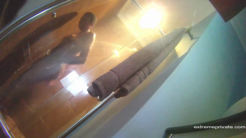 Spying on my booty black stepmom