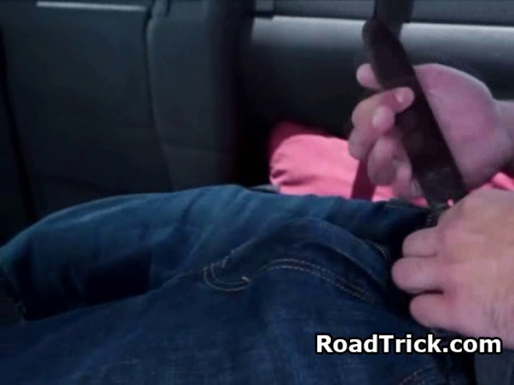 Blowjob And Mounted Fucking In Backseat Of A Van