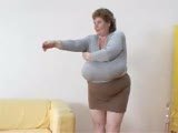 Mature bbw with mas