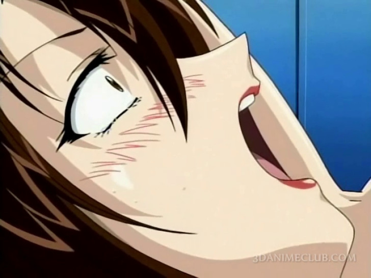 Hentai sex slave in ropes cunt fingered hardcore in gro