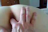 Wifes asshole getting fingered