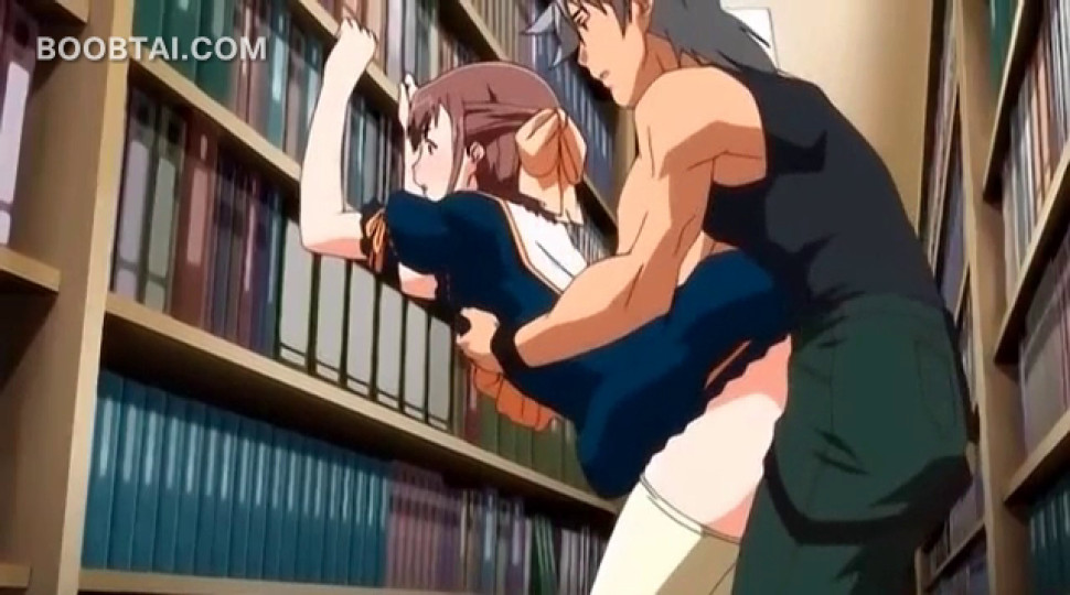 Anime babe cunt banged hard by giant guy