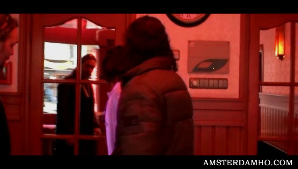 Aroused tourist having wild sex with Amsterdam hot hook