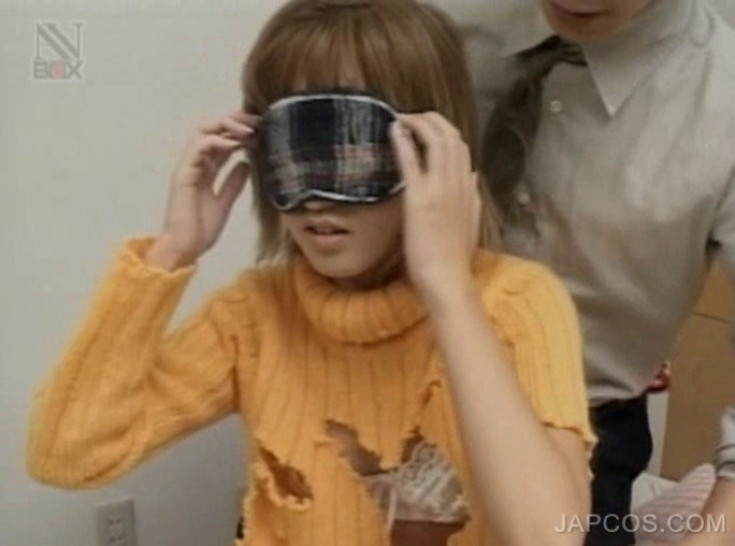 Bonded cute Japanese girl gets sexually tortured