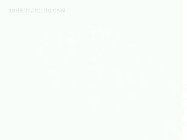 Blue haired hentai girl shows assets in tight body suit