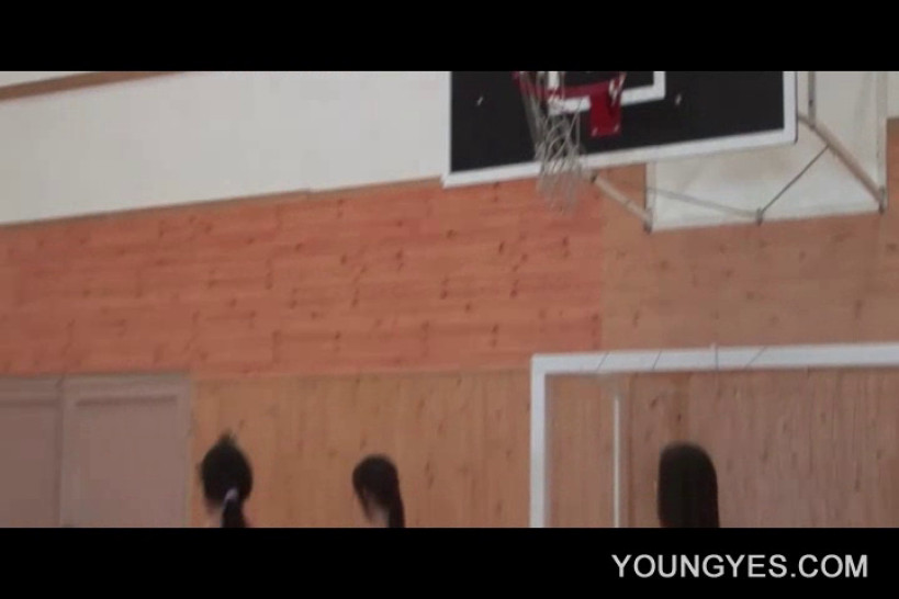 Schoolgirls with lust for sex fucking in Lesbo gangbang