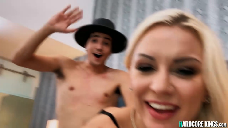 Busty MILF is fucked by young detective